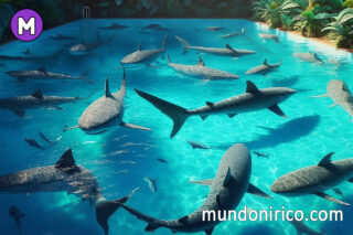 Soñar con tiburones en una piscina: El reflejo de tus inquietudes en el agua de la mente.